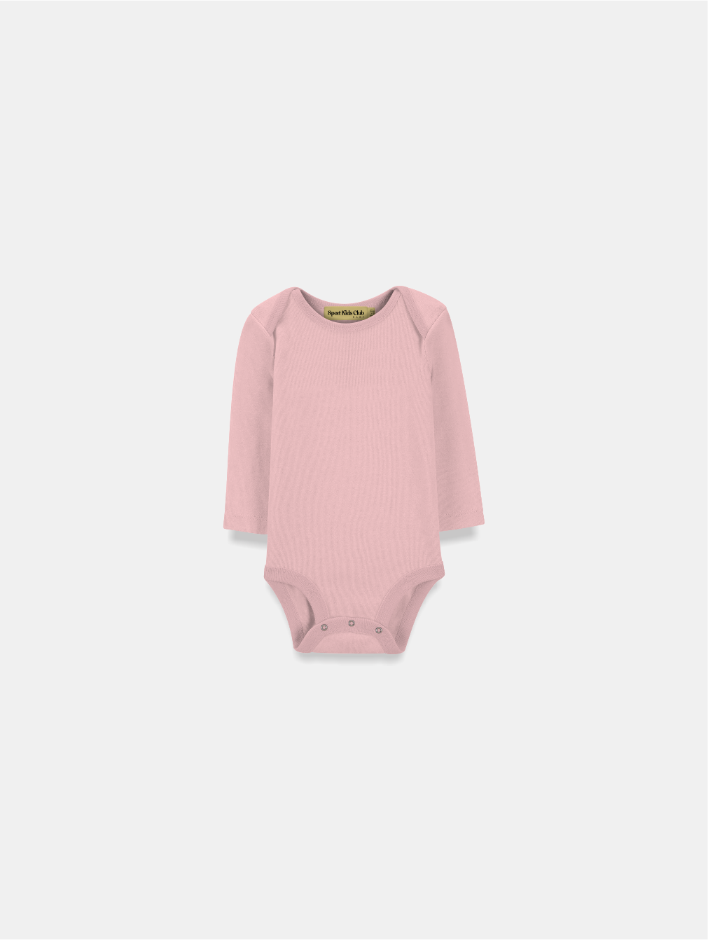 Body Infantil Manga Longa Slim Fit Canelado BABY1©