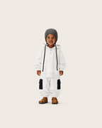Calça Infantil Cargo Regular Fit em Moletom BABY2©