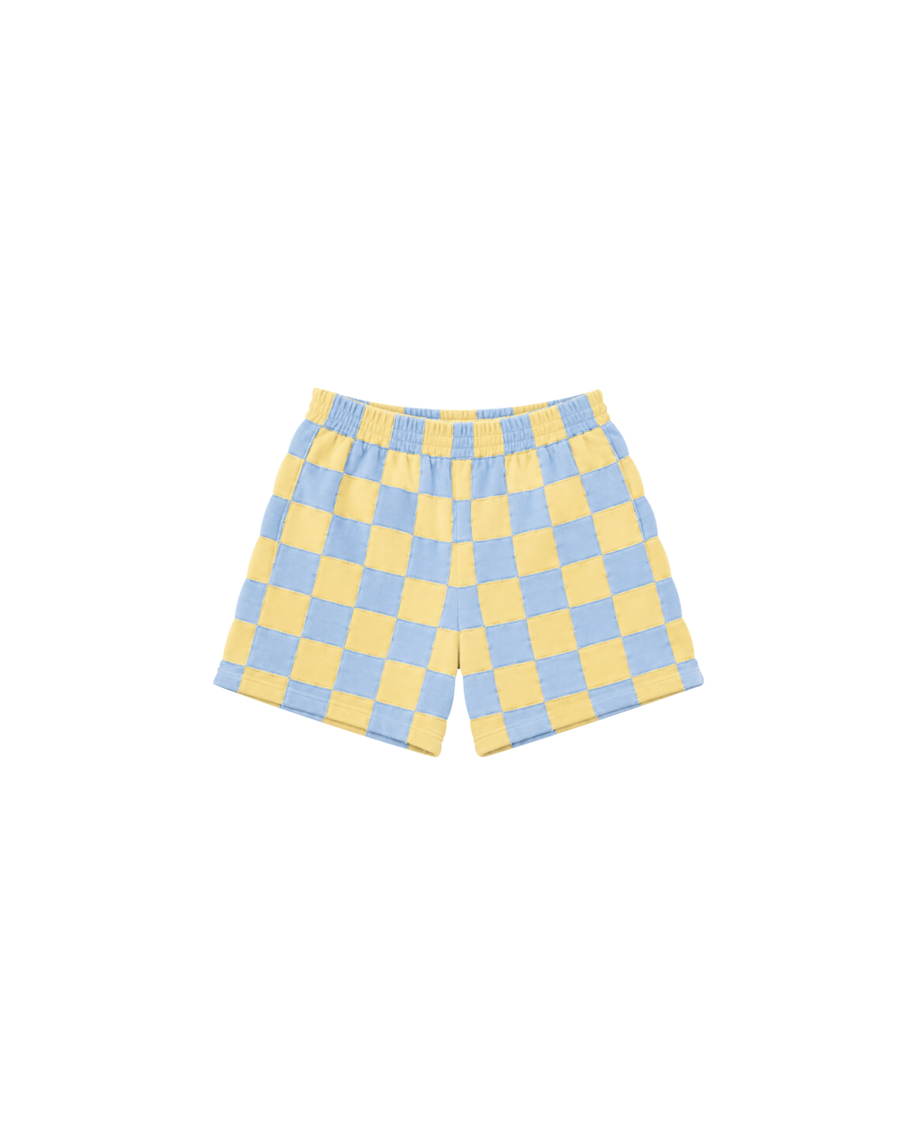 Bermuda Infantil Xadrez Patchwork em Moletom KIDS2©