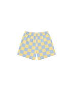 Bermuda Infantil Xadrez Patchwork em Moletom KIDS2©