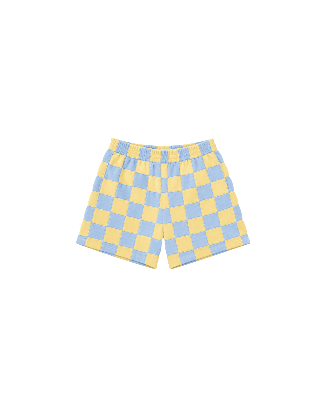 Bermuda Infantil Xadrez Patchwork em Moletom KIDS2©