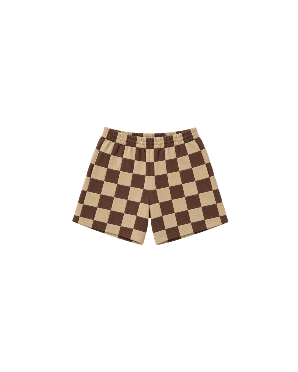 Bermuda Infantil Xadrez Patchwork em Moletom KIDS2©