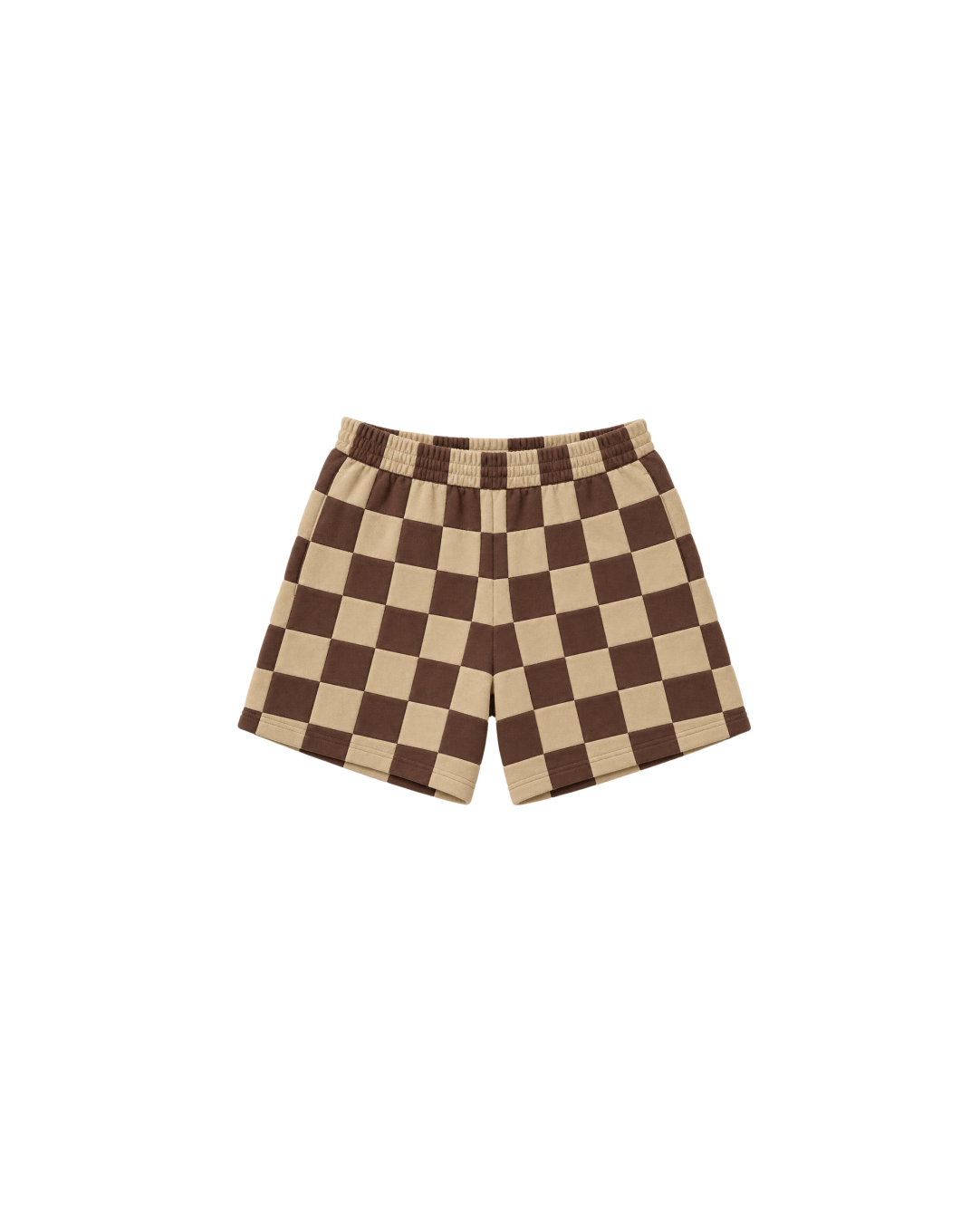 Bermuda Infantil Xadrez Patchwork em Moletom KIDS2©