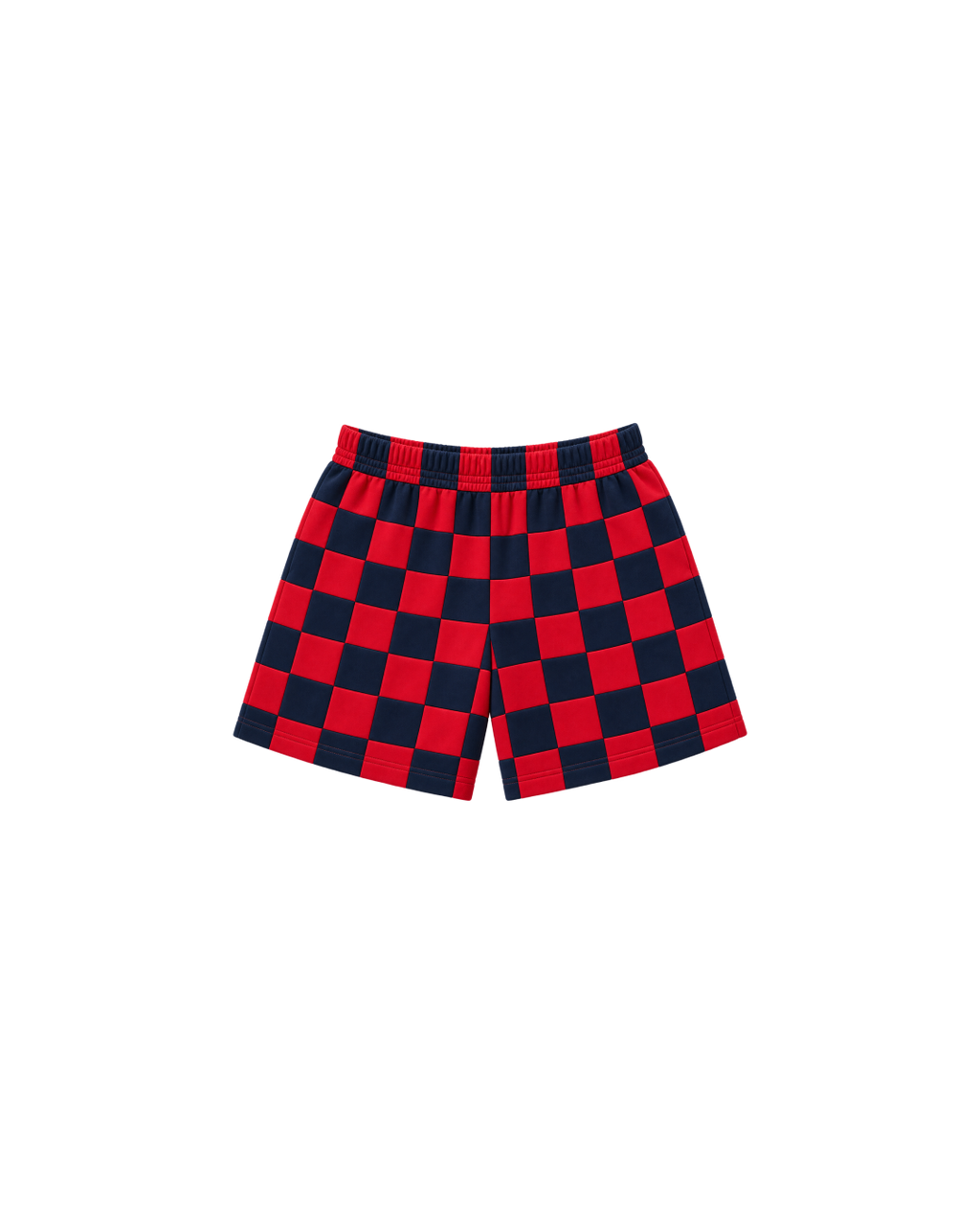 Bermuda Infantil Xadrez Patchwork em Moletom KIDS2©