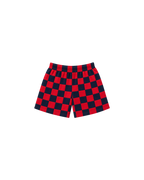 Bermuda Infantil Xadrez Patchwork em Moletom KIDS2©
