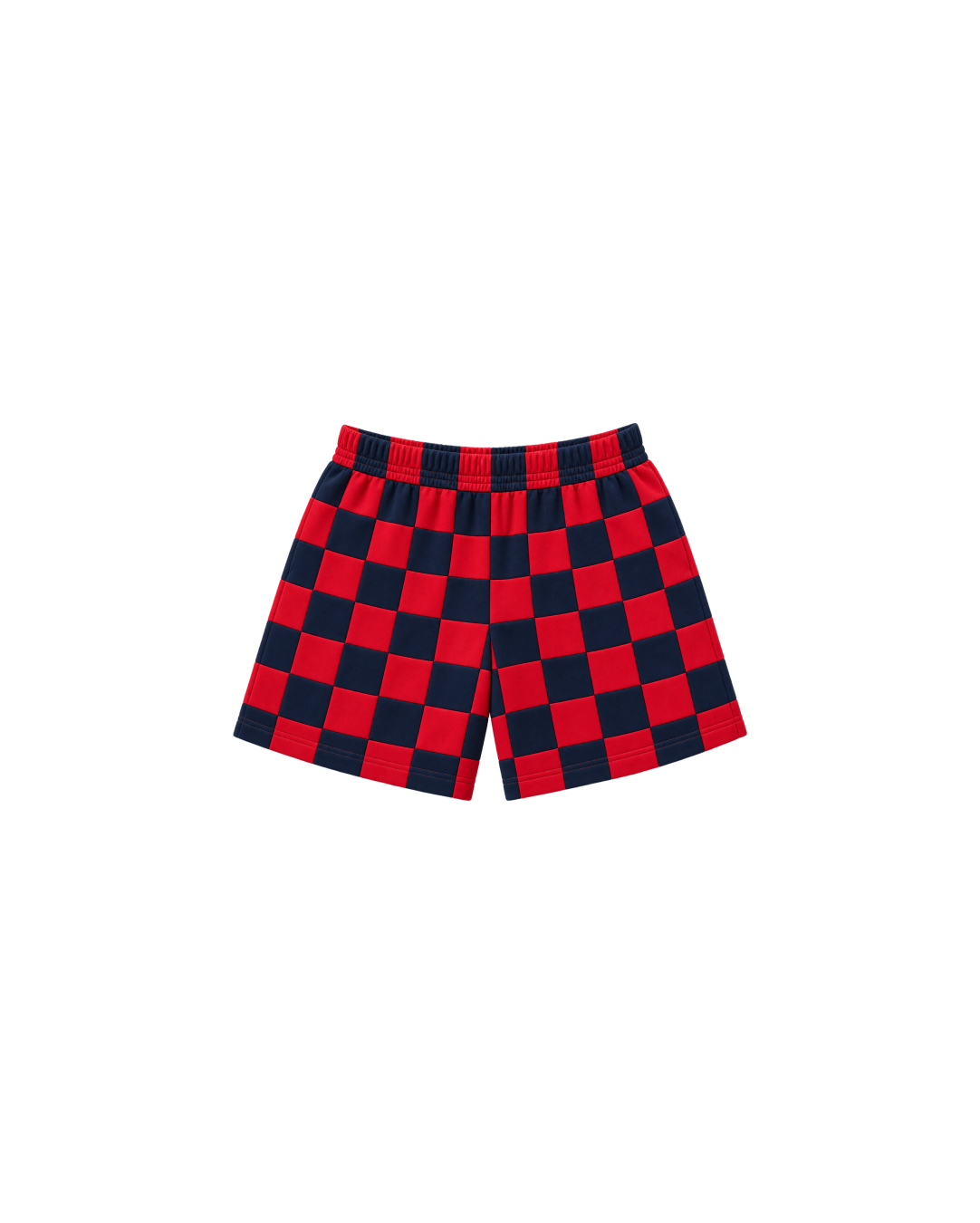 Bermuda Infantil Xadrez Patchwork em Moletom KIDS2©