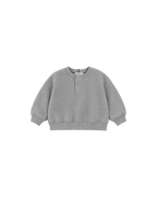 Blusa Infantil Henley Careca Over Fit em Moletom BABY1©