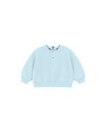 Blusa Infantil Henley Careca Over Fit em Moletom BABY©