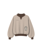 Blusa Infantil “Art School” Over-Fit em Moletom Deluxe©S4