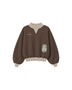 Blusa Infantil “Art School” Over-Fit em Moletom Deluxe©S4