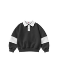 Blusa Infantil Polo Rugby Over Fit em Moletom KIDS2©