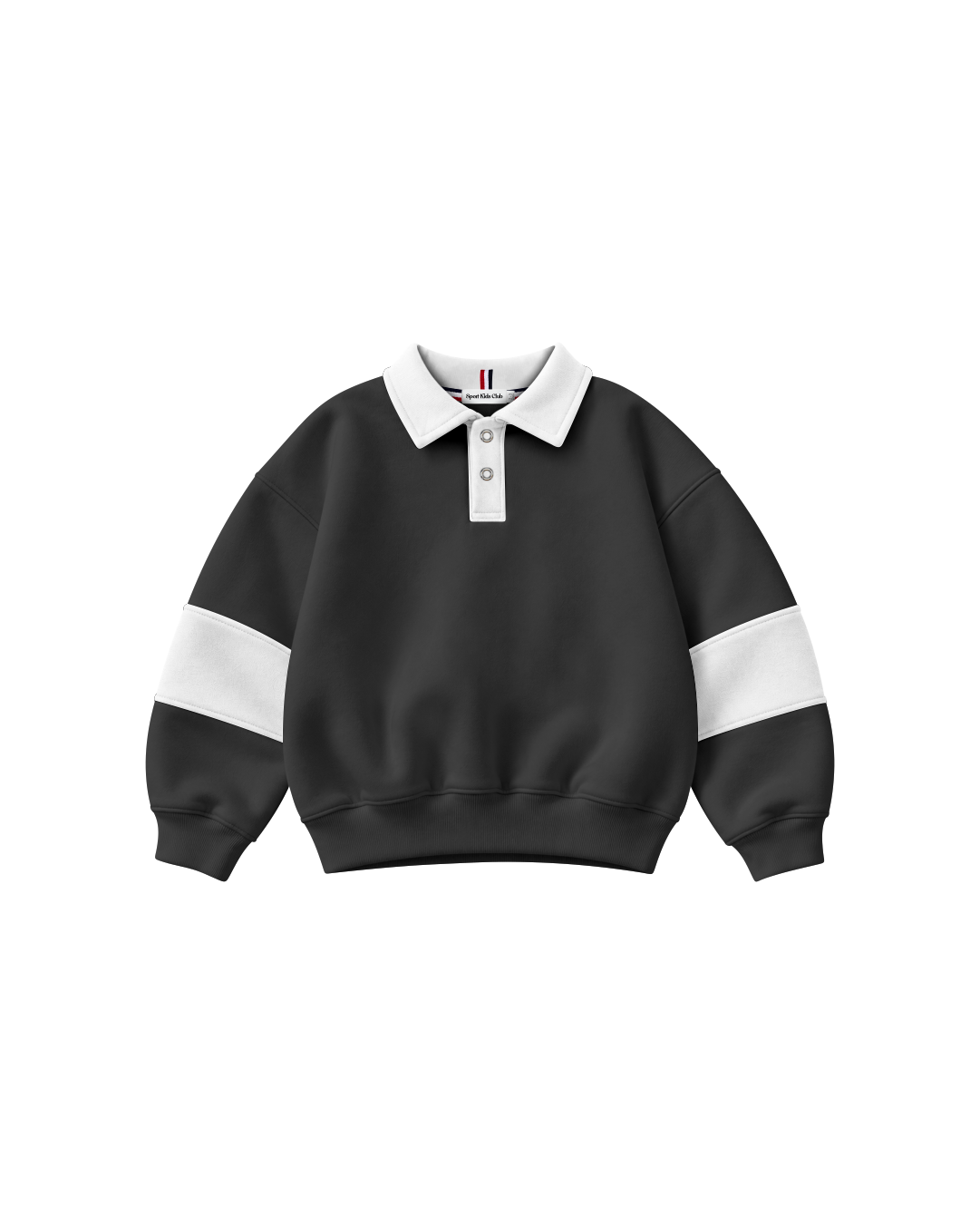 Blusa Infantil Polo Rugby Over Fit em Moletom KIDS2©