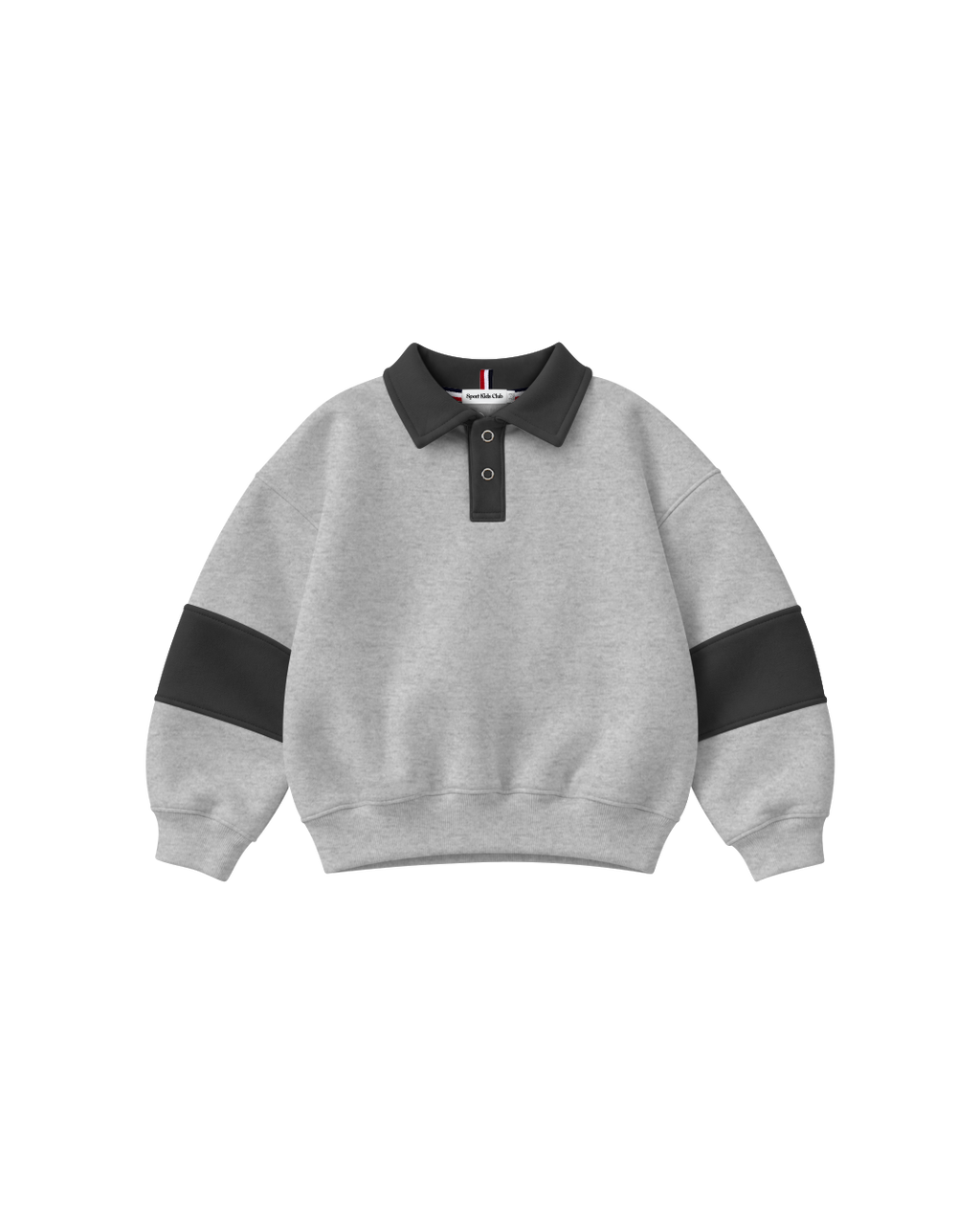 Blusa Infantil Polo Rugby Over Fit em Moletom KIDS2©