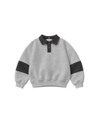 Blusa Infantil Polo Rugby Over Fit em Moletom KIDS2©