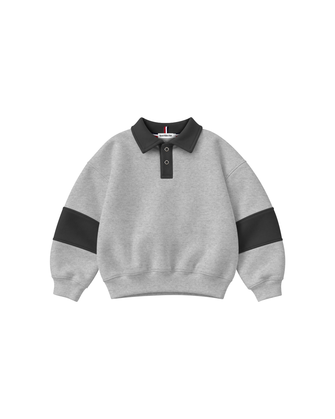 Blusa Infantil Polo Rugby Over Fit em Moletom KIDS2©