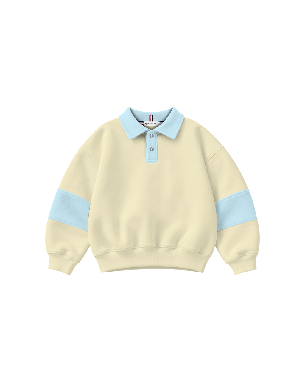 Blusa Infantil Polo Rugby Over Fit em Moletom KIDS2©