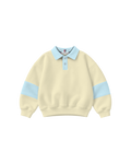 Blusa Infantil Polo Rugby Over Fit em Moletom KIDS2©