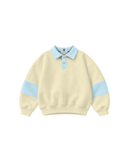 Blusa Infantil Polo Rugby Over Fit em Moletom KIDS2©