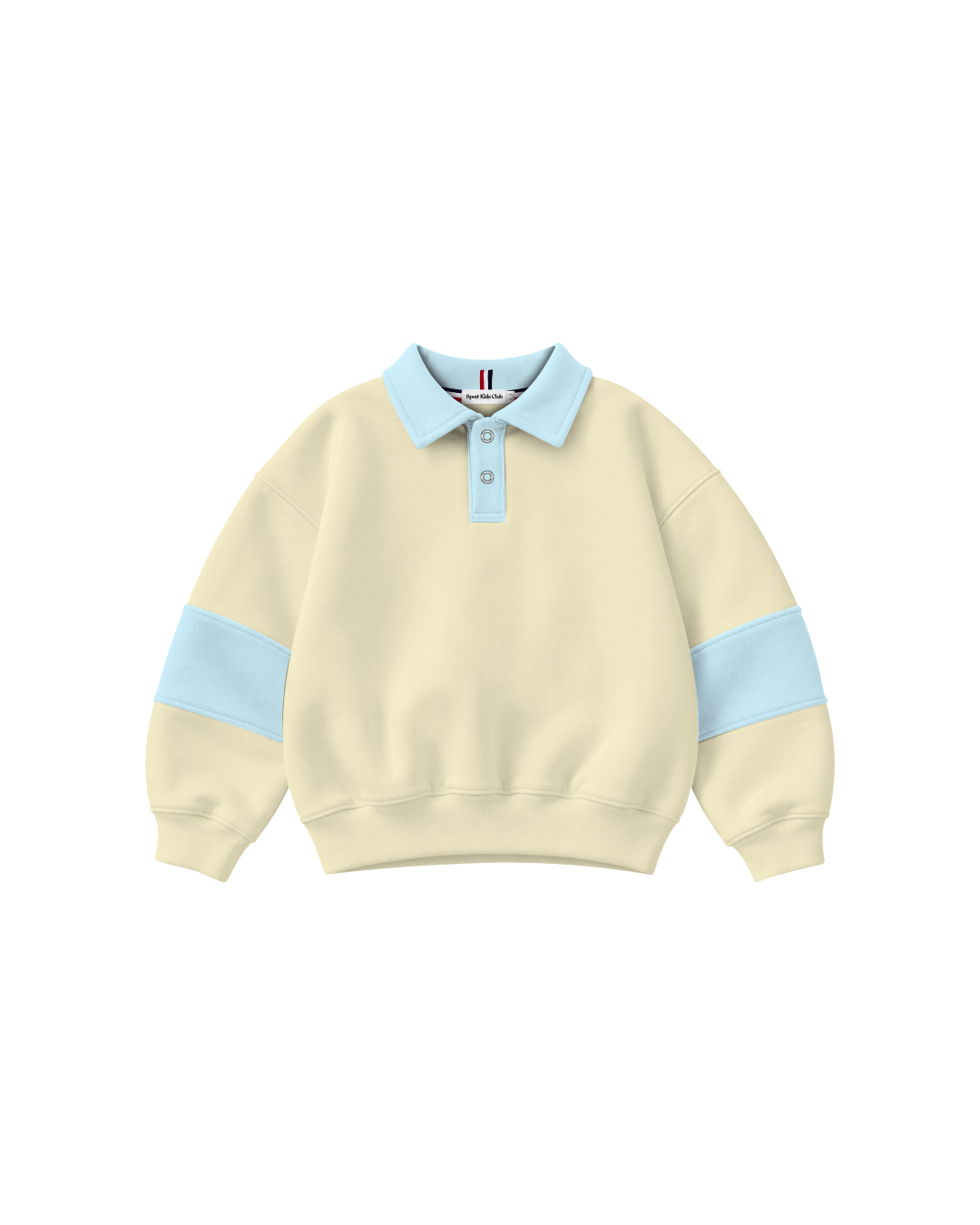Blusa Infantil Polo Rugby Over Fit em Moletom KIDS2©