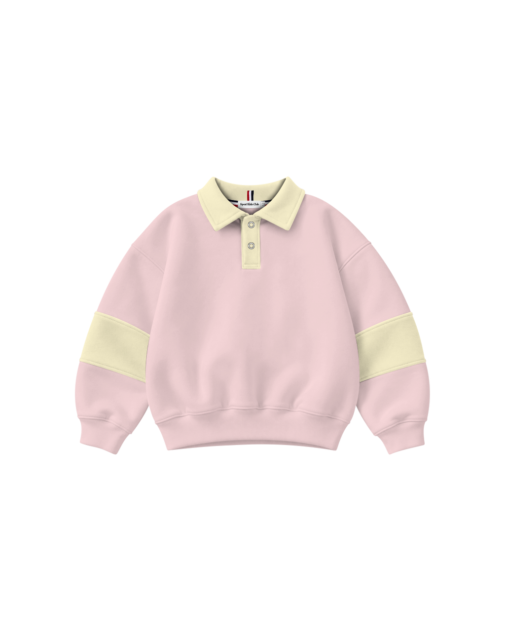 Blusa Infantil Polo Rugby Over Fit em Moletom KIDS2©