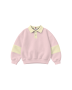 Blusa Infantil Polo Rugby Over Fit em Moletom KIDS2©