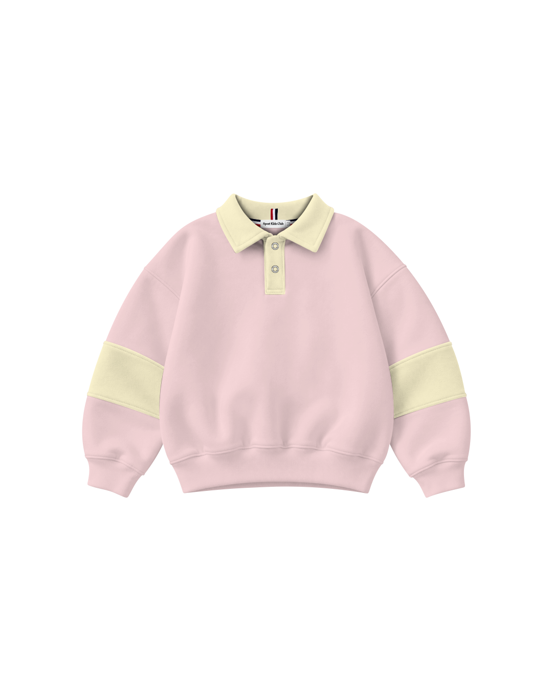 Blusa Infantil Polo Rugby Over Fit em Moletom KIDS2©