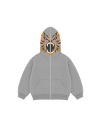 Blusa Infantil Face Tiger Zíper Total em Moletom KIDS3©
