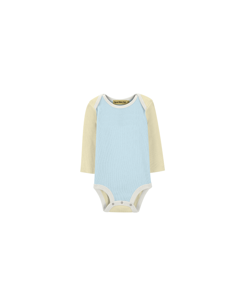 Body Infantil Manga Longa Tricolor Slim Fit Super Cotton BABY2©