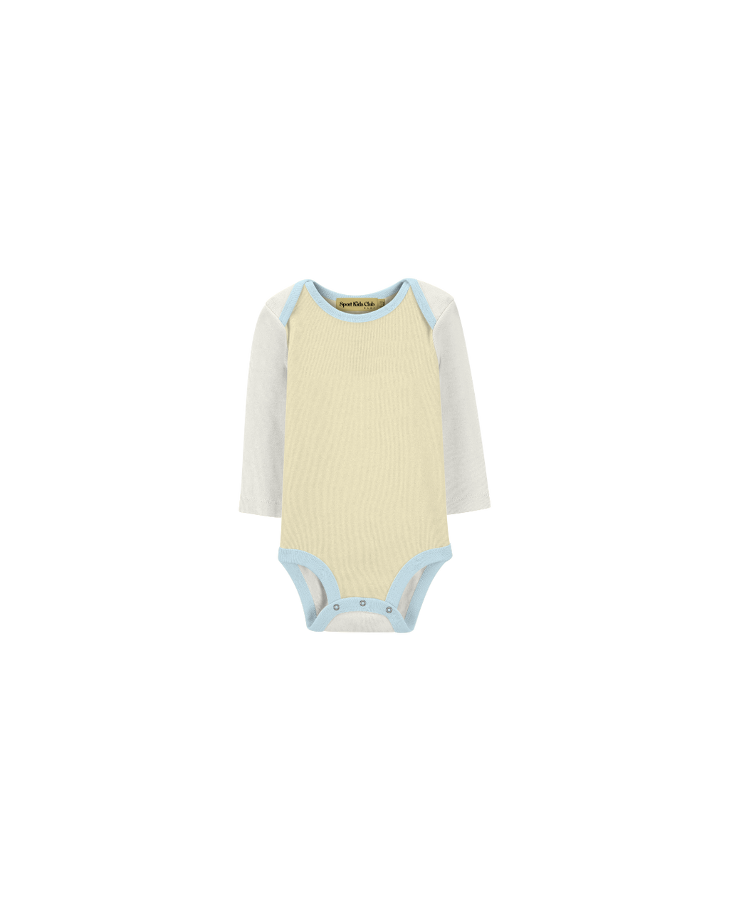 Body Infantil Manga Longa Tricolor Slim Fit Super Cotton BABY2©