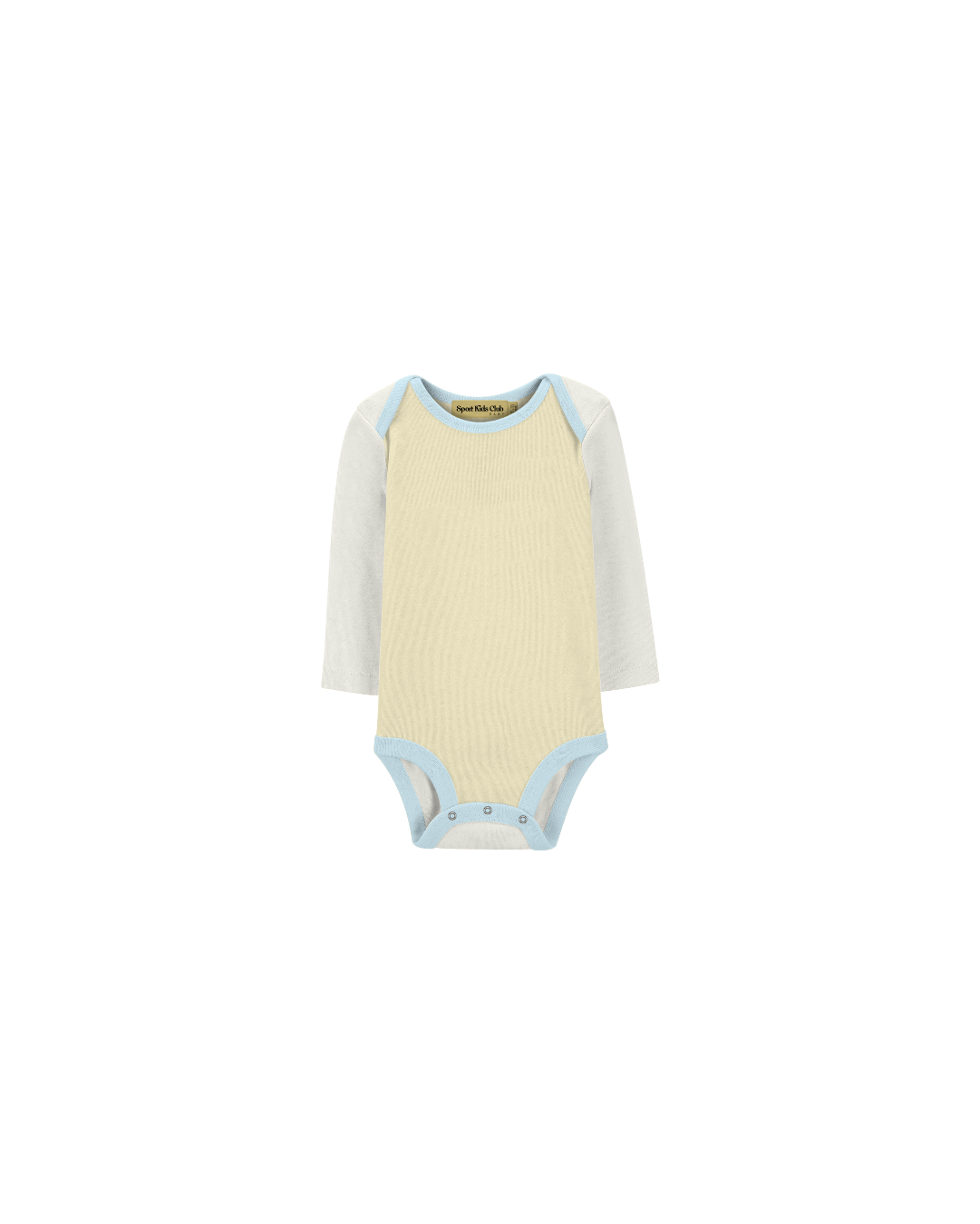 Body Infantil Manga Longa Tricolor Slim Fit Super Cotton BABY2©