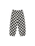 Calça Infantil Baggy Xadrez Patchwork em Moletom KIDS2©