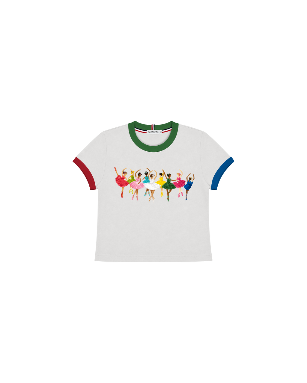 Camiseta Infantil "Runaway" Baby Ringer tee em Algodão  DELUXE©