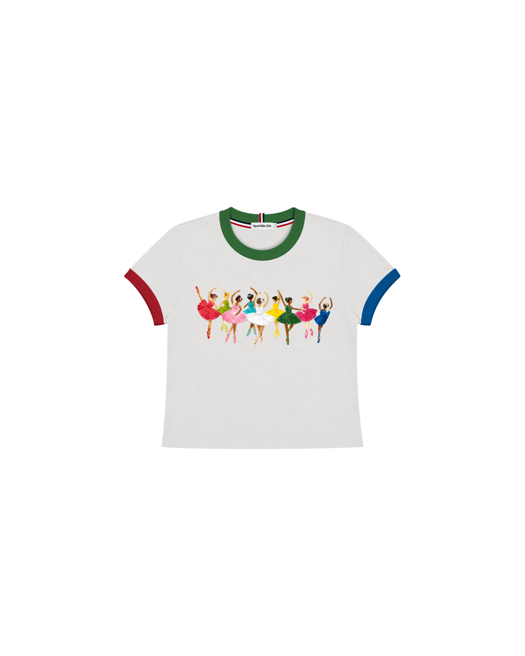 Camiseta Infantil "Runaway" Baby Ringer tee em Algodão  DELUXE©