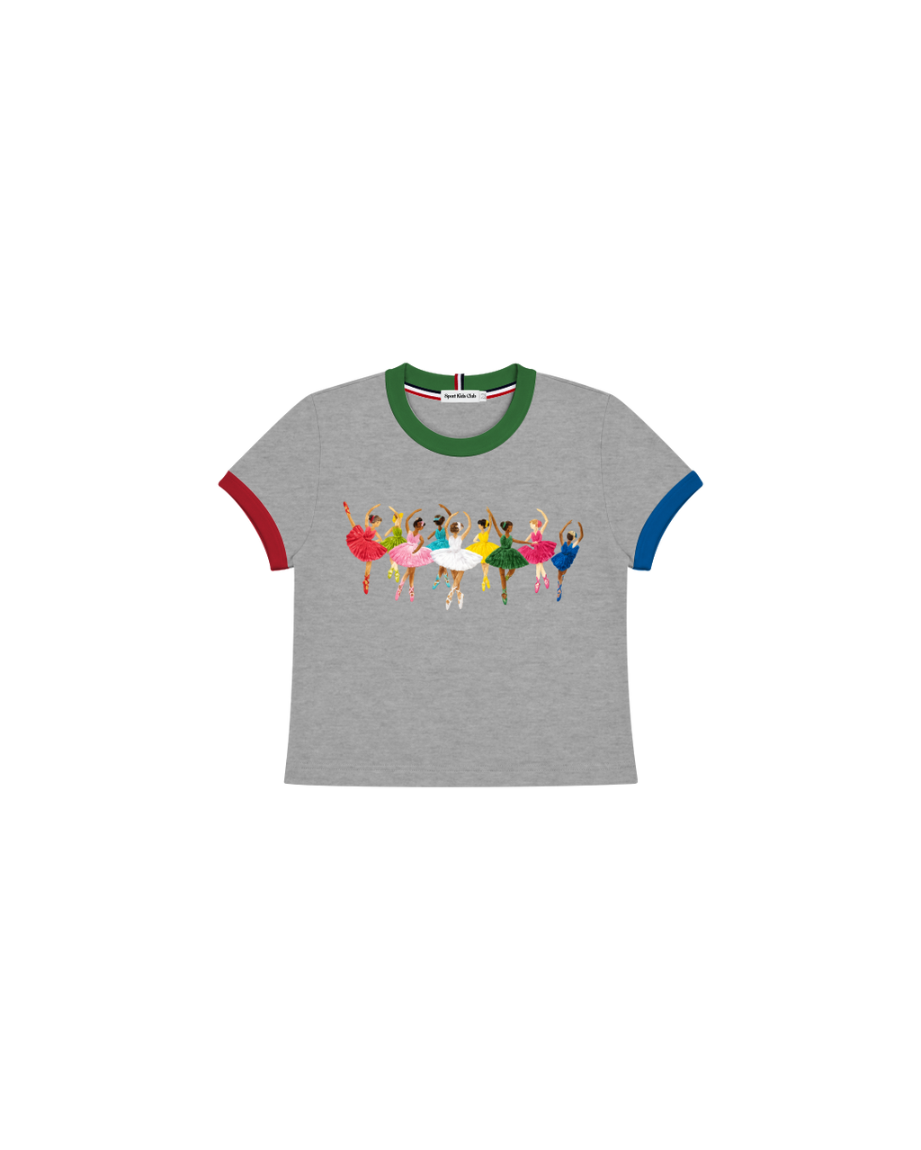 Camiseta Infantil "Runaway" Baby Ringer tee em Algodão  DELUXE©