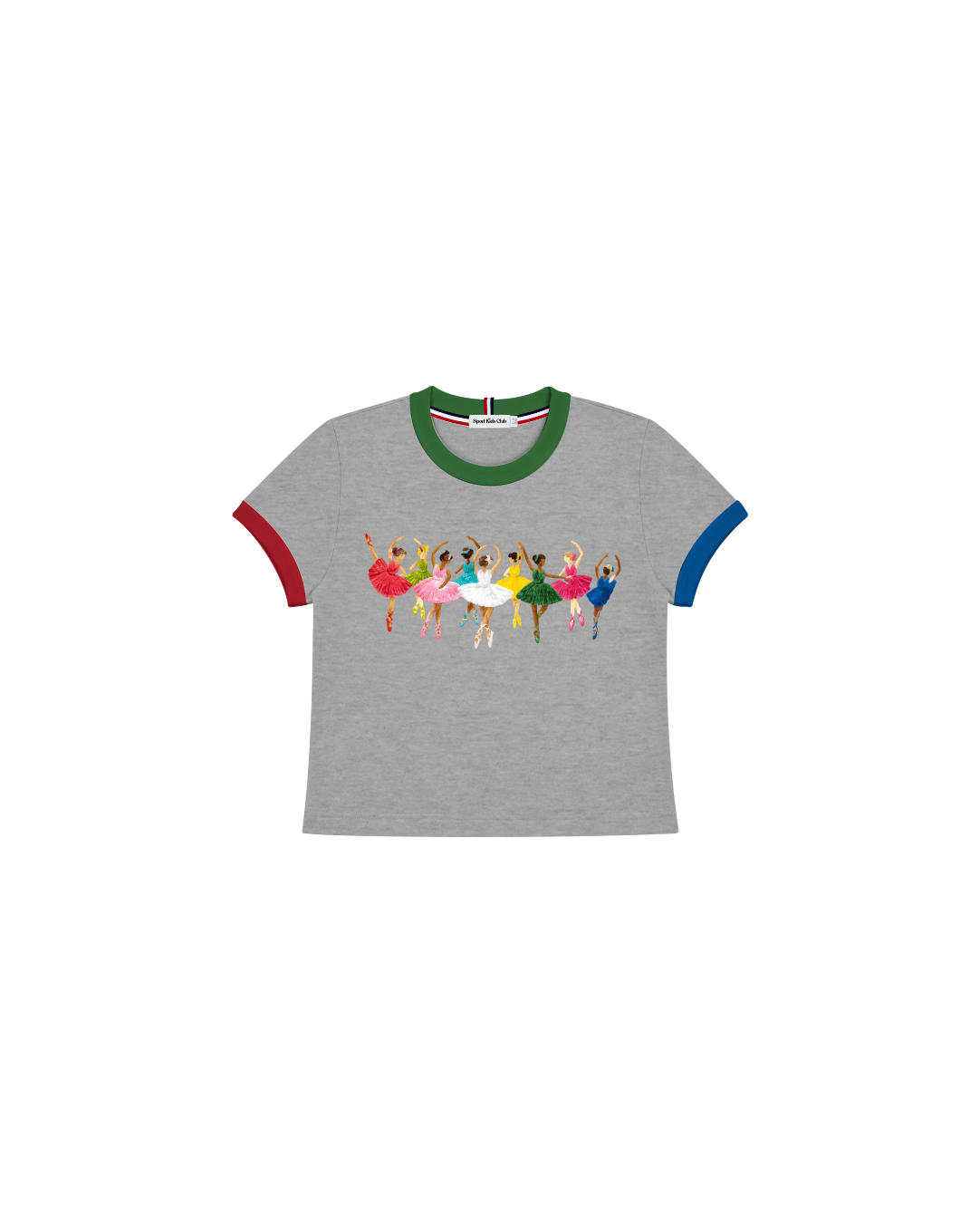 Camiseta Infantil "Runaway" Baby Ringer tee em Algodão  DELUXE©