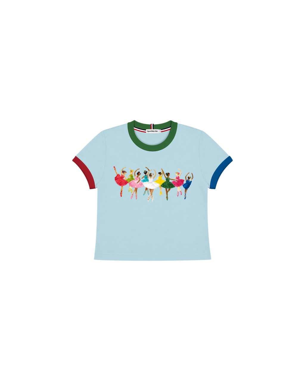 Camiseta Infantil "Runaway" Baby Ringer tee em Algodão  DELUXE©