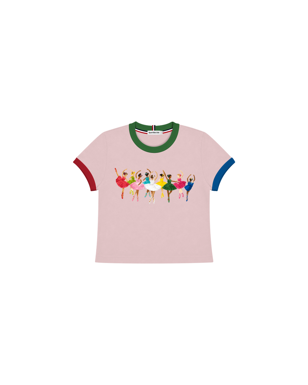 Camiseta Infantil "Runaway" Baby Ringer tee em Algodão  DELUXE©