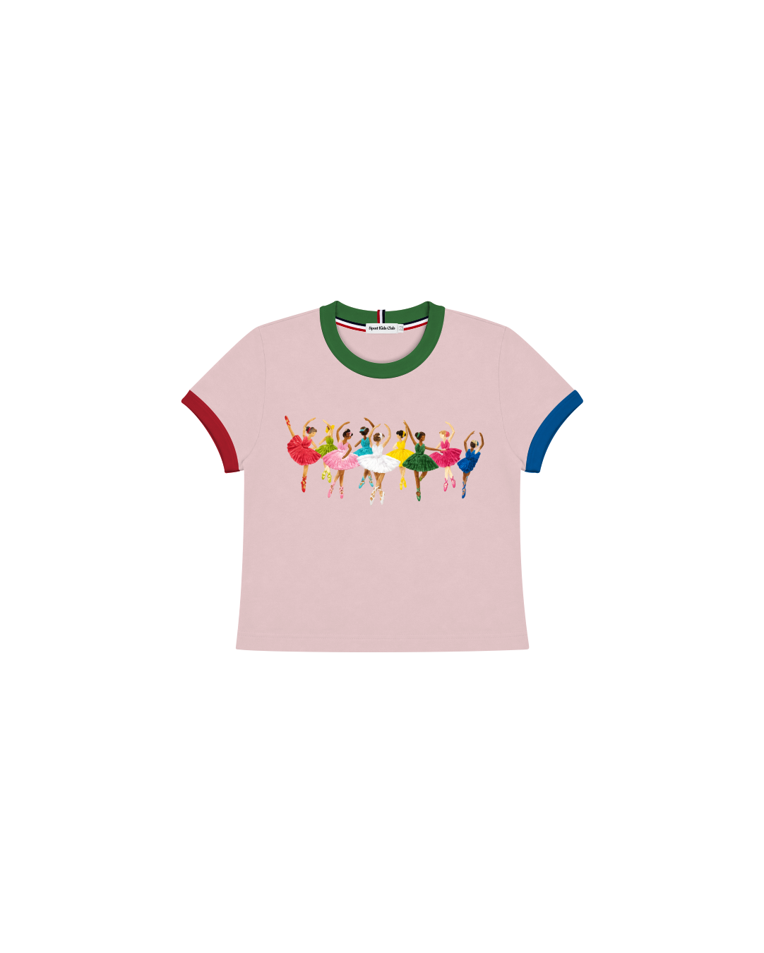 Camiseta Infantil "Runaway" Baby Ringer tee em Algodão  DELUXE©