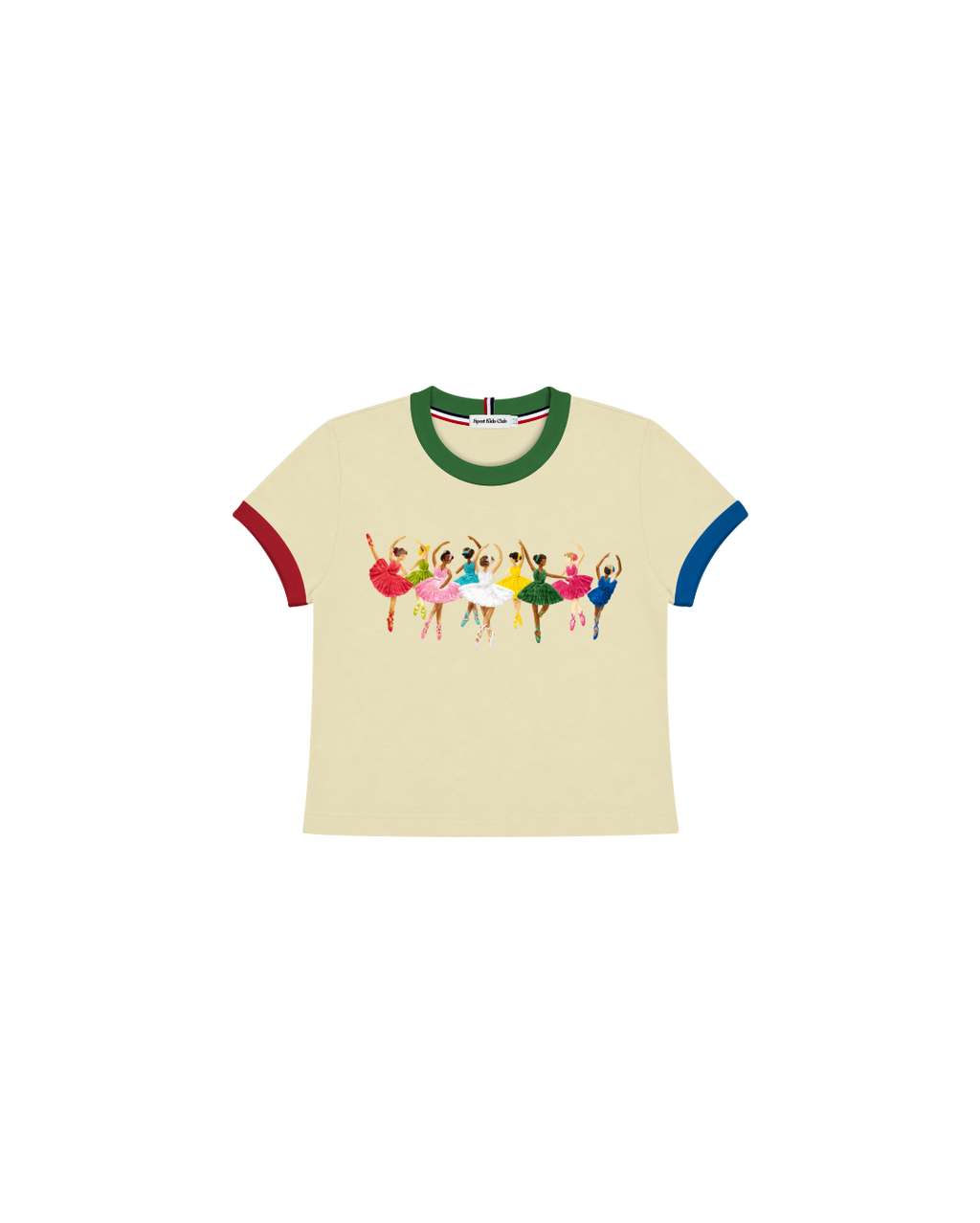 Camiseta Infantil "Runaway" Baby Ringer tee em Algodão  DELUXE©