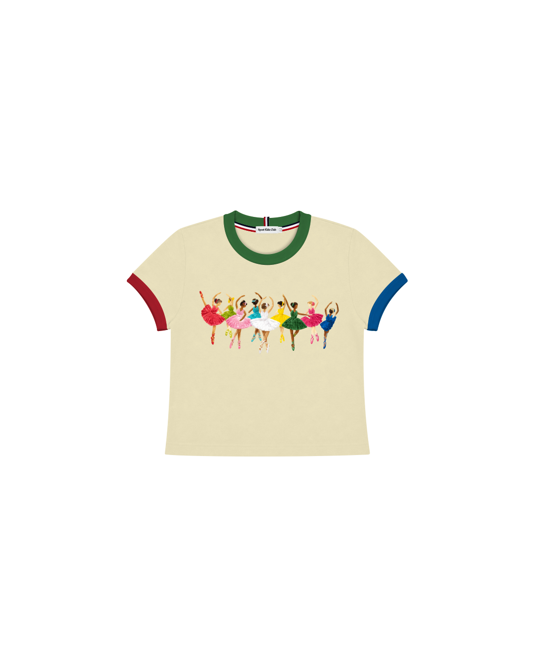 Camiseta Infantil "Runaway" Baby Ringer tee em Algodão  DELUXE©