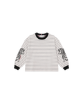 Camiseta Infantil Listrada M/L Ringer Tiger em Super Cotton  KIDS3©
