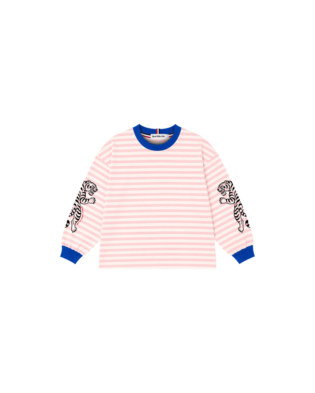 Camiseta Infantil Listrada M/L Ringer Tiger em Super Cotton  KIDS3©