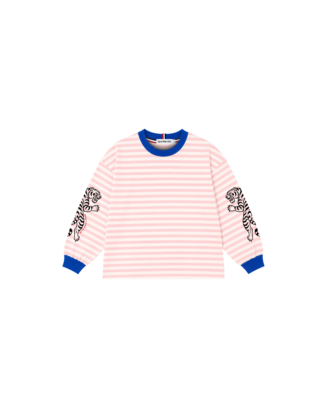 Camiseta Infantil Listrada M/L Ringer Tiger em Super Cotton  KIDS3©