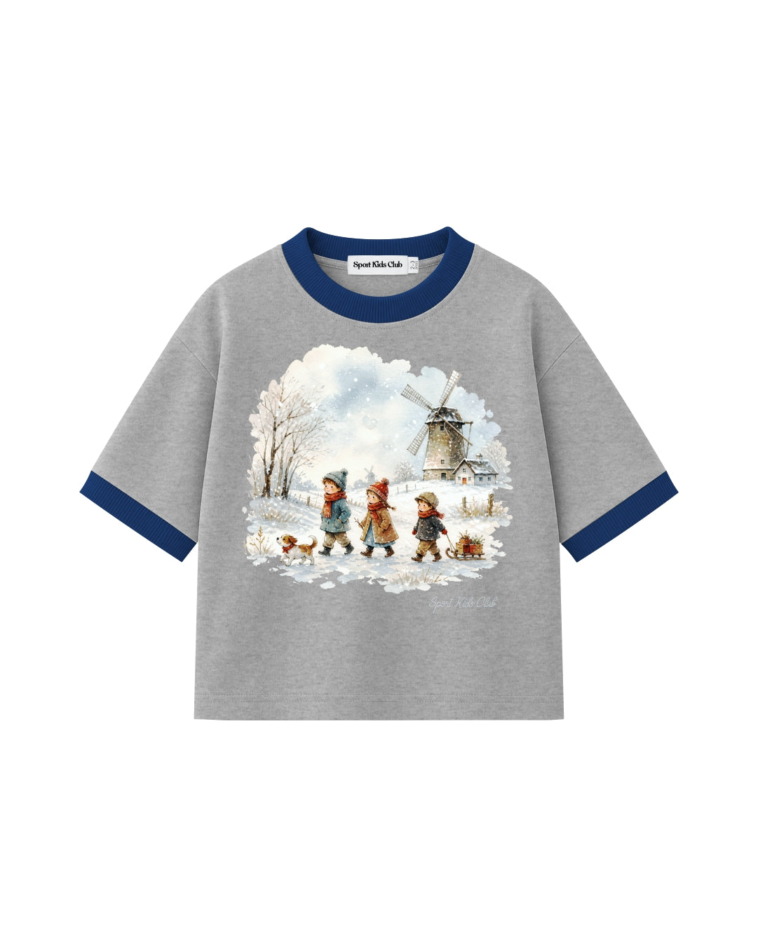 Camiseta Infantil Over ‘Fall’ Ringer Kids3©