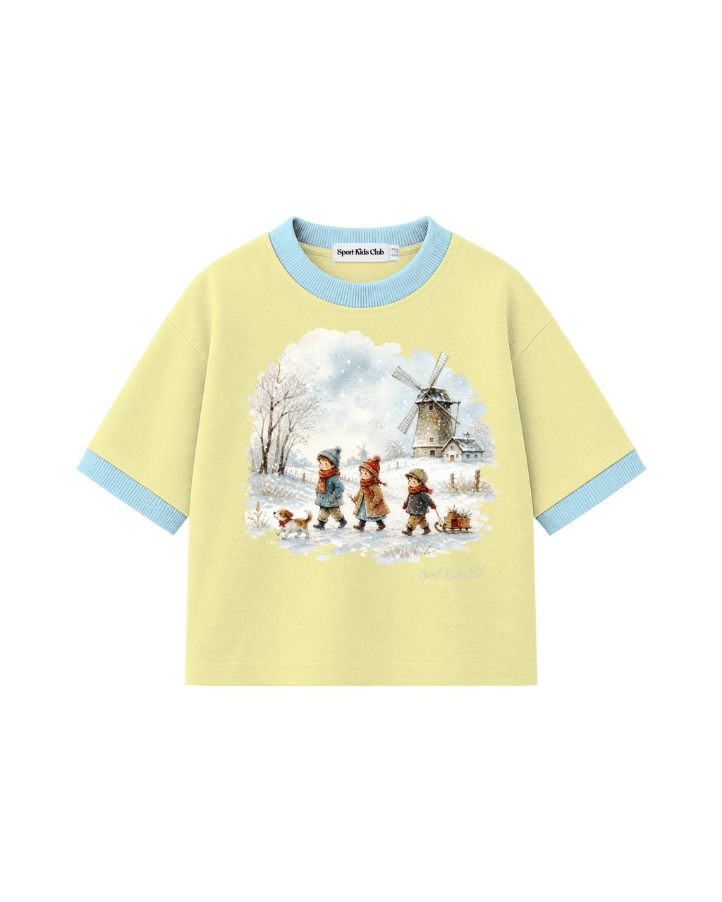Camiseta Infantil Over ‘Fall’ Ringer Kids3©