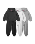 Conjunto Infantil Blusa Canguru/Calça Over-Fit em Moletom KIDS1© (Pack-6)