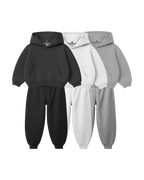 Conjunto Infantil Blusa Canguru/Calça Over-Fit em Moletom KIDS1© (Pack-6)