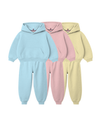 Conjunto Infantil Blusa Canguru/Calça Over-Fit em Moletom KIDS1© (Pack-6)