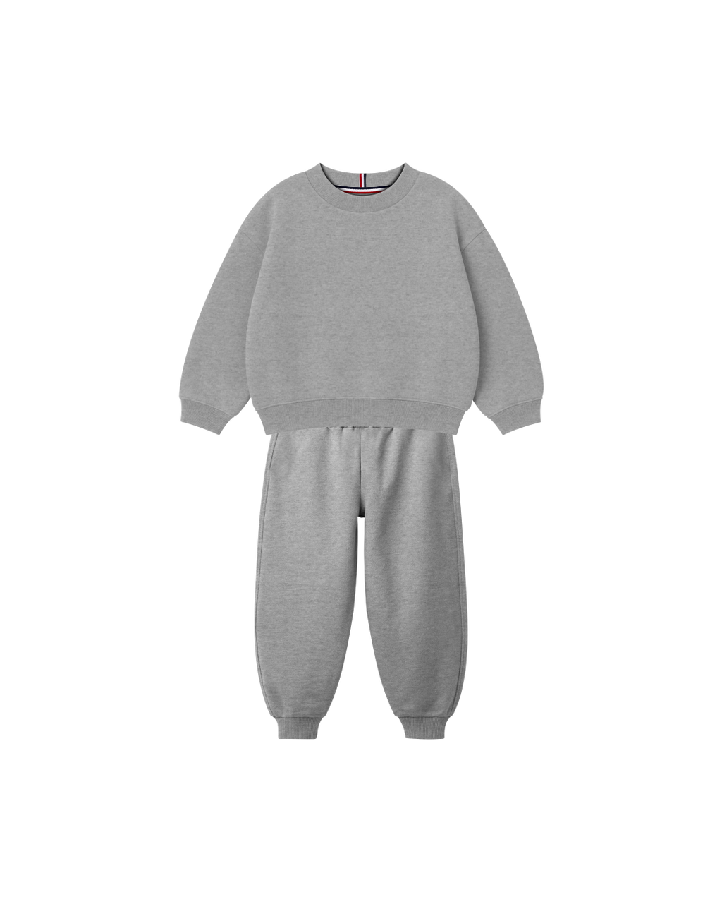 Conjunto Infantil Gola Careca/Calça Over-Fit em Moletom KIDS1© (Pack-2)