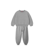 Conjunto Infantil Gola Careca/Calça Over-Fit em Moletom KIDS1© (Pack-2)